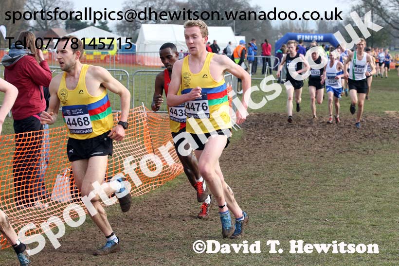 Senior mens 2016 Inter Counties Cross Country Champs. and Cross Challenge Final, Cofton Park, Birmingham. Photo: David T. Hewitson/Sports for All Pics